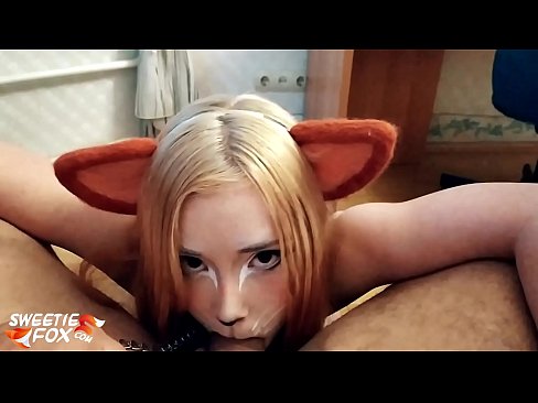 ❤️ Kitsune s'empassa la polla i es corre a la boca Vídeo anal al ca.pinkporno.ru ❌❤